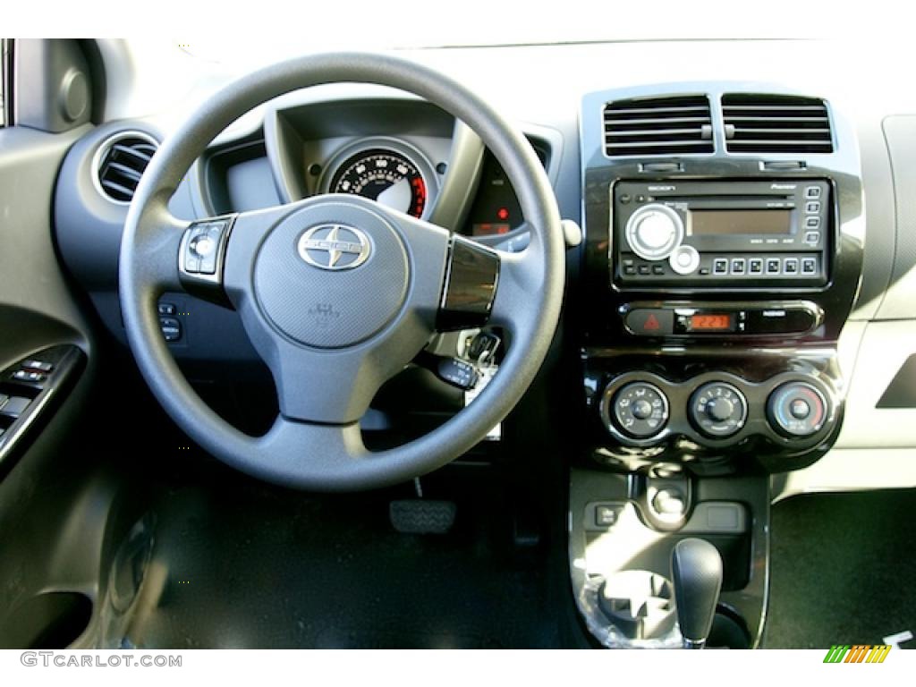 2010 Scion xD Standard xD Model Charcoal Dashboard Photo #45125690