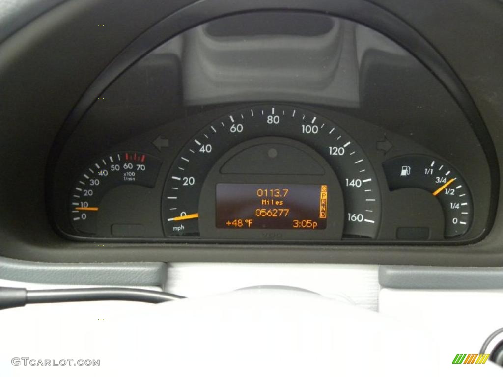 2004 Mercedes-Benz C 240 Sedan Gauges Photos