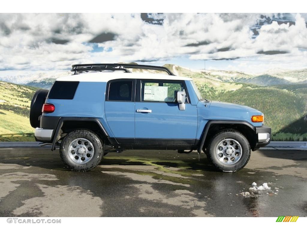 Cavalry Blue 2011 Toyota FJ Cruiser 4WD Exterior Photo #45125926