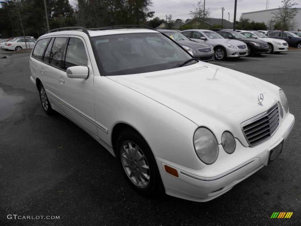 Alabaster White 2003 Mercedes-Benz E 320 Wagon Exterior Photo #45126214
