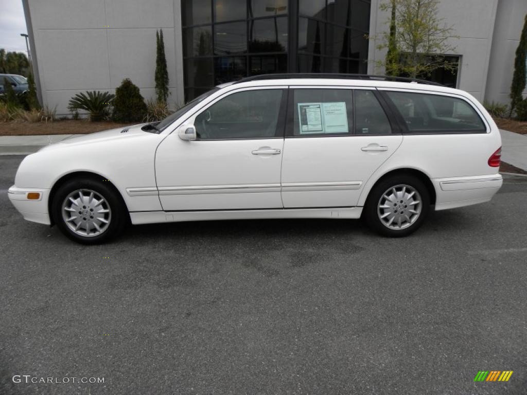 Alabaster White 2003 Mercedes-Benz E 320 Wagon Exterior Photo #45126226