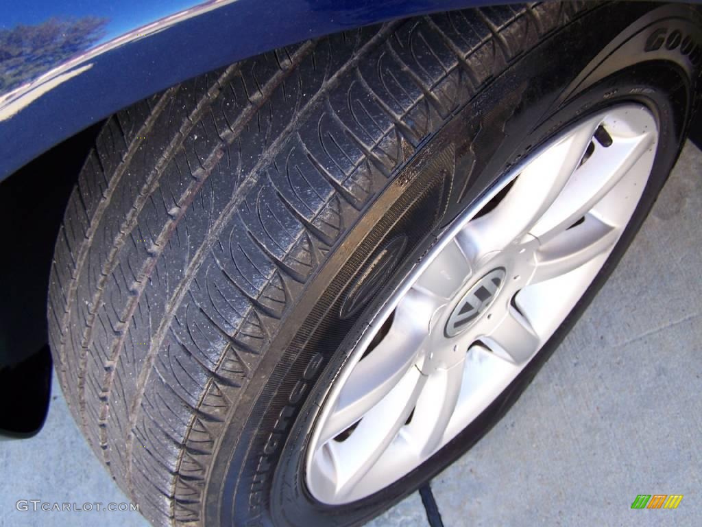 2004 Passat GLS TDI Sedan - Shadow Blue Metallic / Grey photo #12