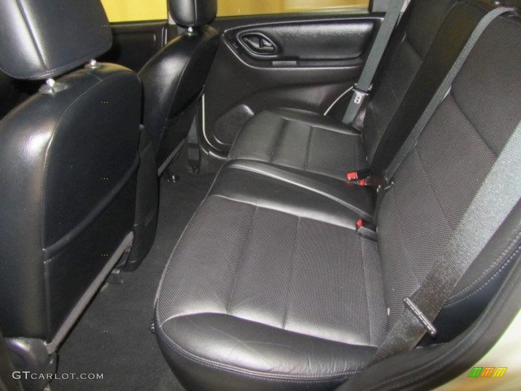 Ebony Black Interior 2005 Ford Escape Limited Photo #45126478