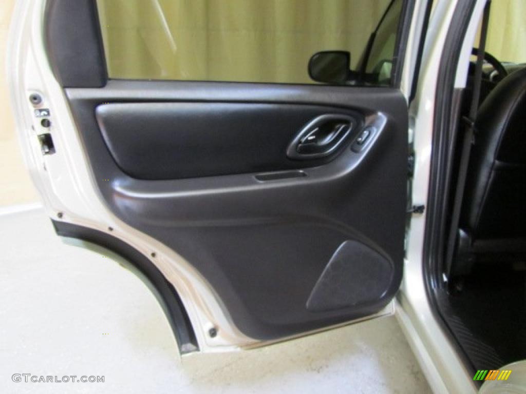 2005 Ford Escape Limited Ebony Black Door Panel Photo #45126534