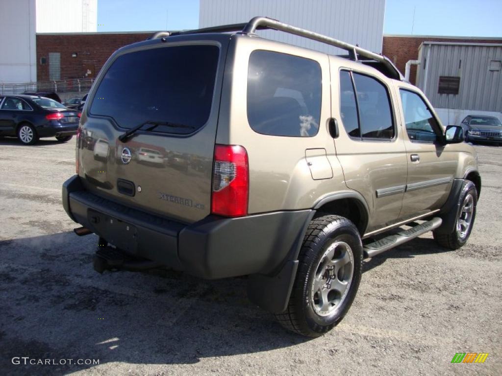 Gold Rush Metallic 2002 Nissan Xterra SE V6 SC 4x4 Exterior Photo #45126582