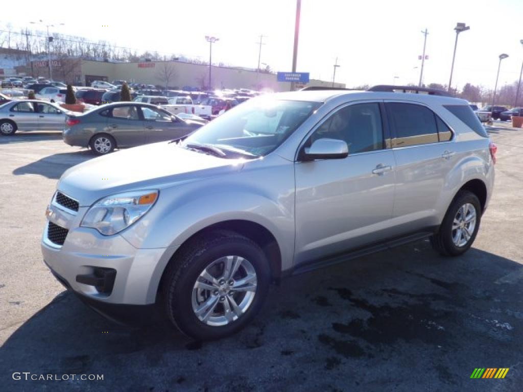 Silver Ice Metallic 2011 Chevrolet Equinox LT AWD Exterior Photo #45126622