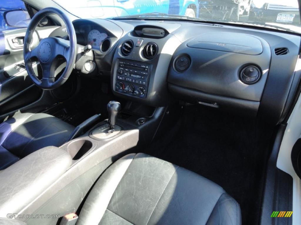 2001 Mitsubishi Eclipse GT Coupe Black Dashboard Photo #45126786