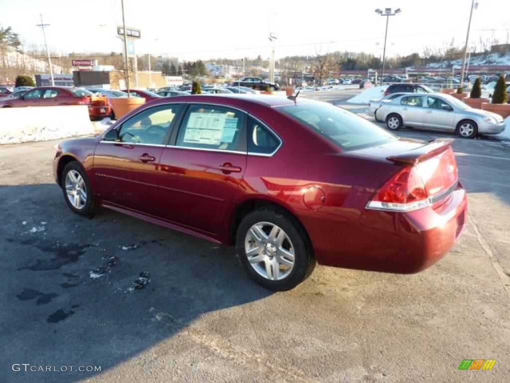 2011 Impala LT - Red Jewel Tintcoat / Ebony photo #5