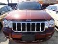 2008 Red Rock Crystal Pearl Jeep Grand Cherokee Limited 4x4  photo #2
