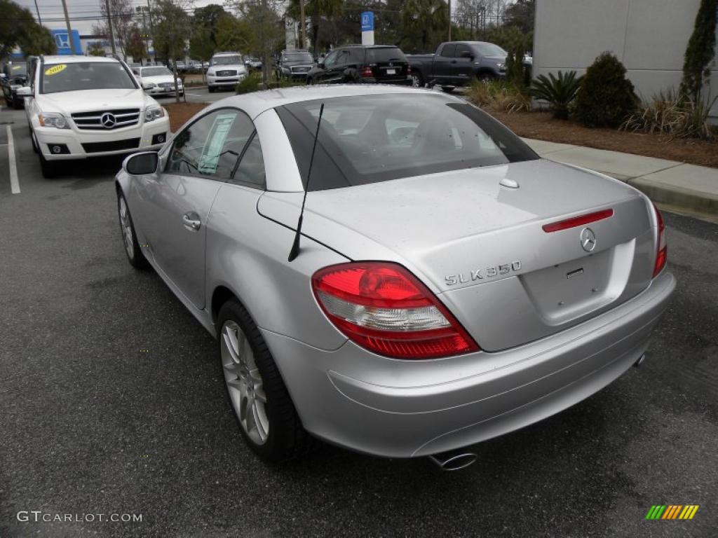 Iridium Silver Metallic 2008 Mercedes-Benz SLK 350 Roadster Exterior Photo #45127306