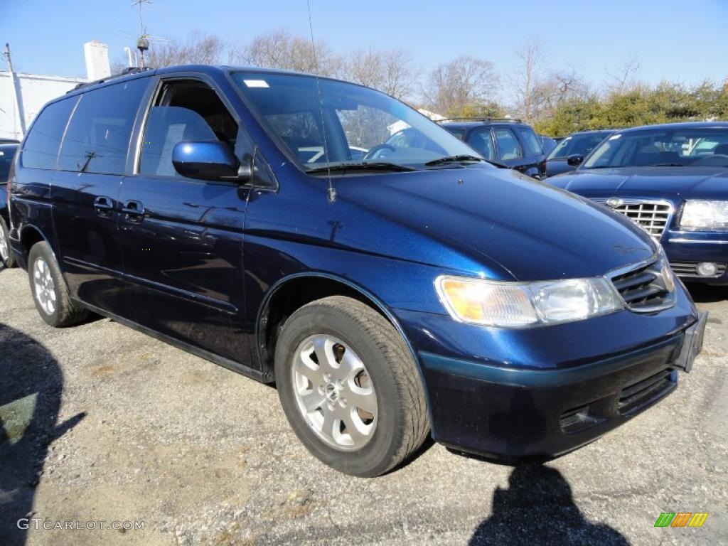 Midnight Blue Pearl 2004 Honda Odyssey EX-L Exterior Photo #45127450