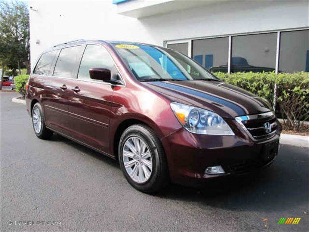 Dark Cherry Pearl Honda Odyssey