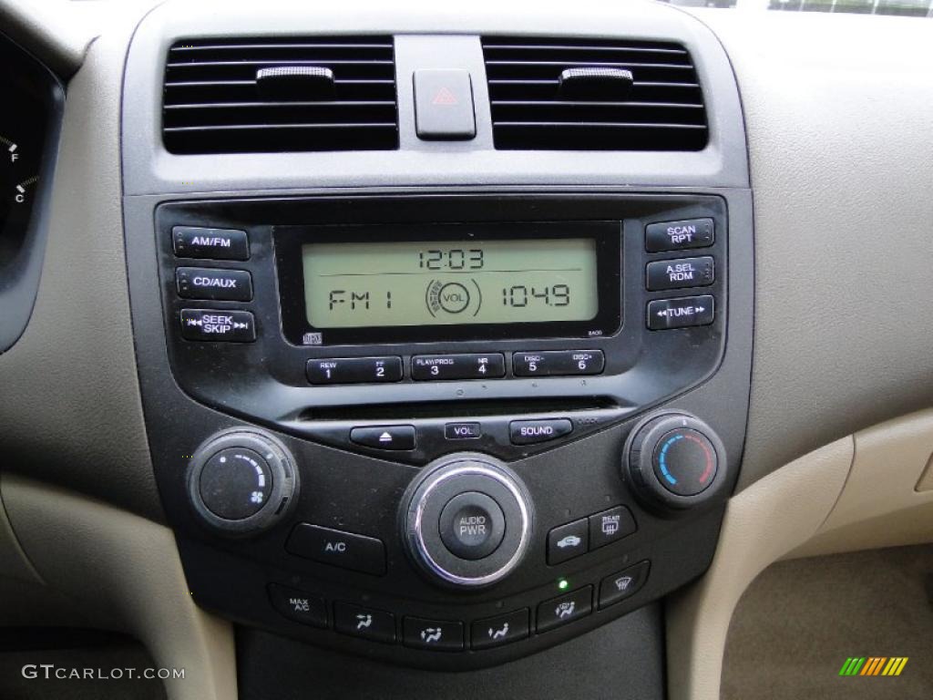 2003 Accord LX Sedan - Desert Mist Metallic / Ivory photo #22