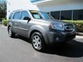 Nimbus Gray Metallic 2009 Honda Pilot Touring Exterior