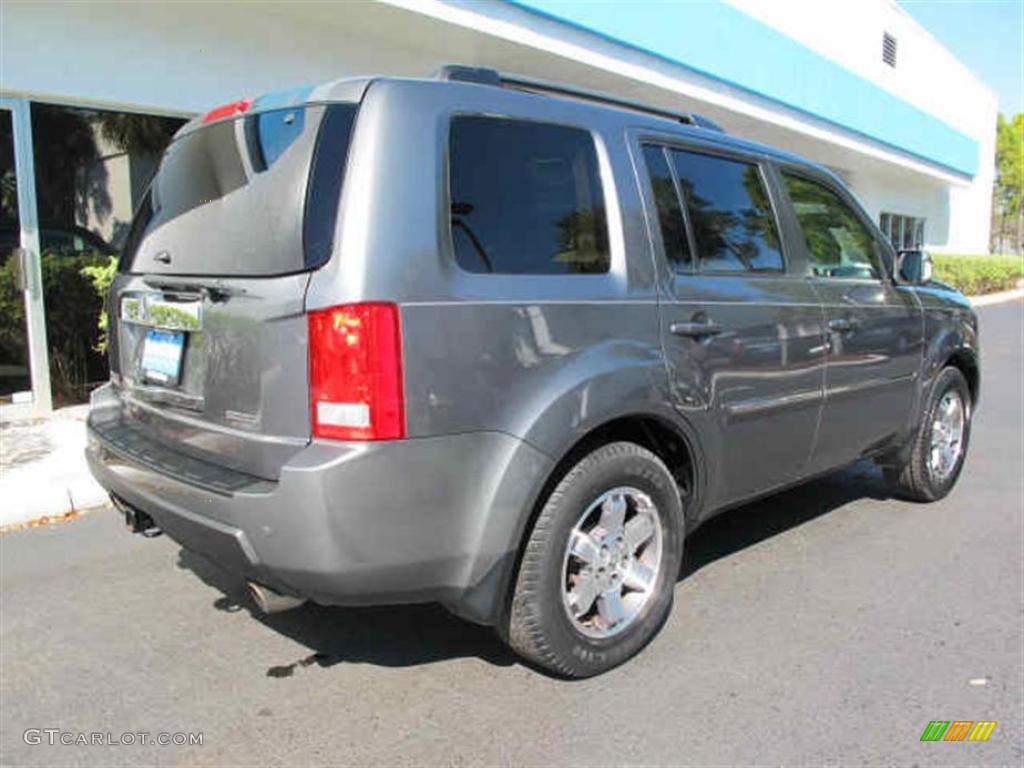 Nimbus Gray Metallic 2009 Honda Pilot Touring Exterior Photo #45128258