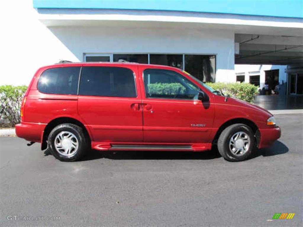 Sunset Red 2000 Nissan Quest GXE Exterior Photo #45128550