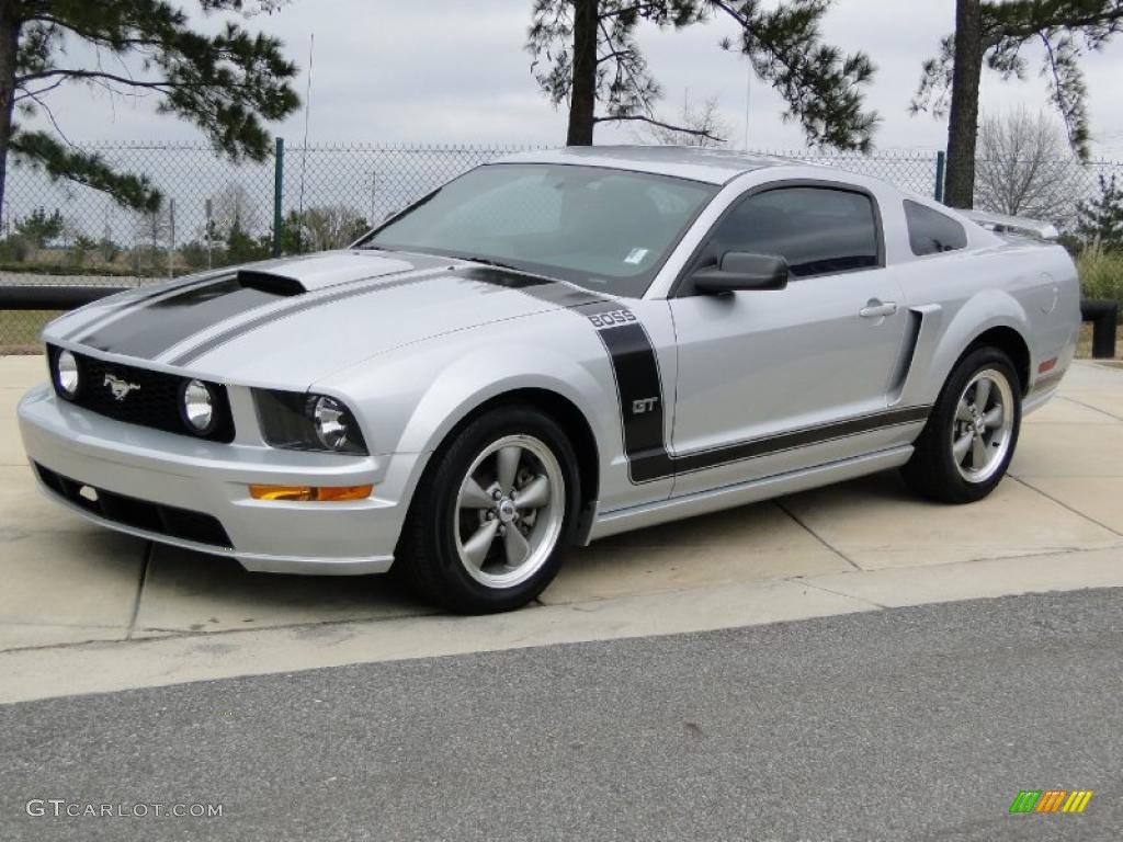 Satin Silver Metallic 2006 Ford Mustang GT Premium Coupe Exterior Photo #45128990