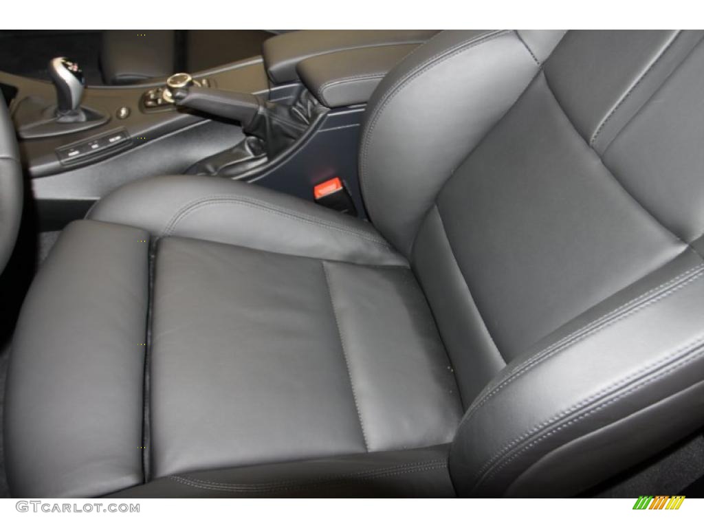 Black Novillo Leather Interior 2011 BMW M3 Coupe Photo #45129710