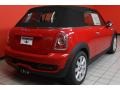 2011 Chili Red Mini Cooper S Convertible  photo #3