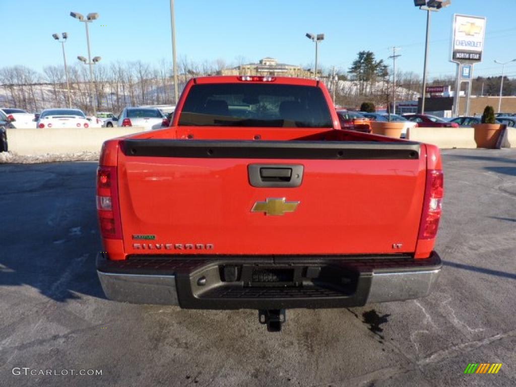2011 Silverado 1500 LT Extended Cab 4x4 - Victory Red / Ebony photo #6