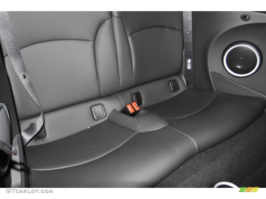 Carbon Black Interior 2011 Mini Cooper S Convertible Photo #45130354