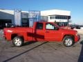 2011 Victory Red Chevrolet Silverado 1500 LT Extended Cab 4x4  photo #11