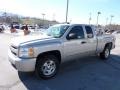 2008 Silver Birch Metallic Chevrolet Silverado 1500 LT Extended Cab 4x4  photo #3