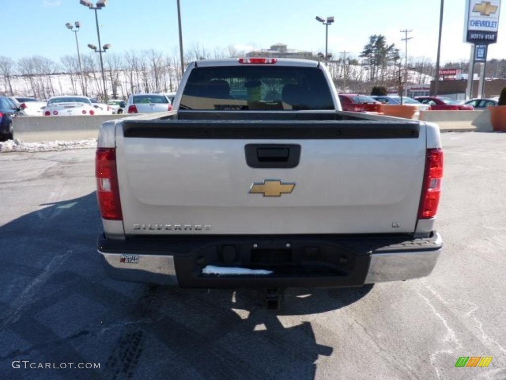 2008 Silverado 1500 LT Extended Cab 4x4 - Silver Birch Metallic / Ebony photo #6