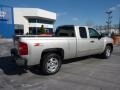 2008 Silver Birch Metallic Chevrolet Silverado 1500 LT Extended Cab 4x4  photo #10