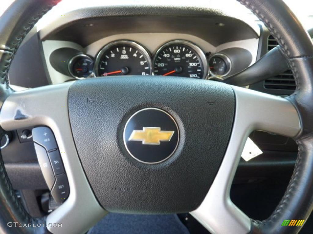 2008 Silverado 1500 LT Extended Cab 4x4 - Silver Birch Metallic / Ebony photo #19