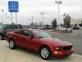 2007 Redfire Metallic Ford Mustang V6 Deluxe Coupe  photo #3