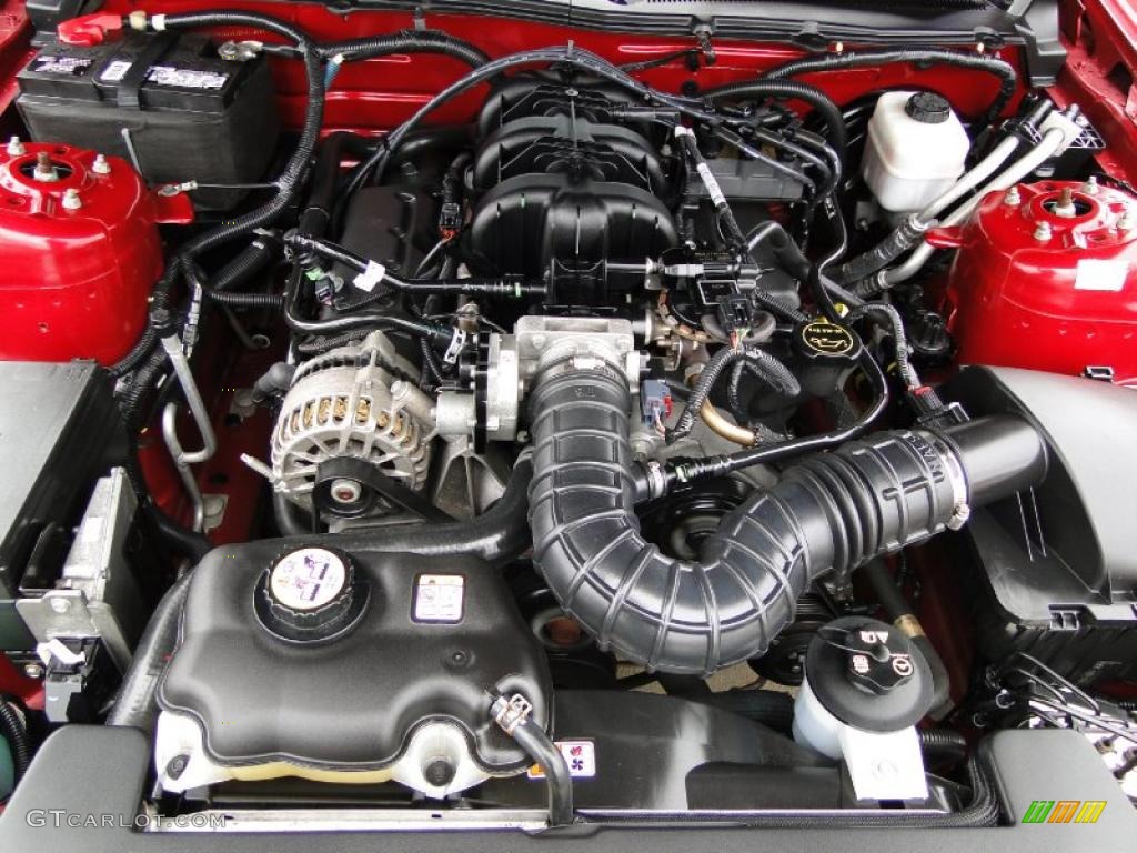 2007 Mustang V6 Deluxe Coupe - Redfire Metallic / Dark Charcoal photo #31