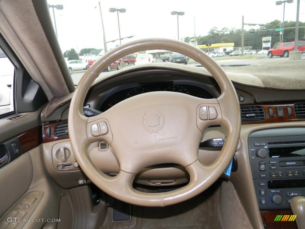 1999 Cadillac Seville STS Camel Steering Wheel Photo #45132638