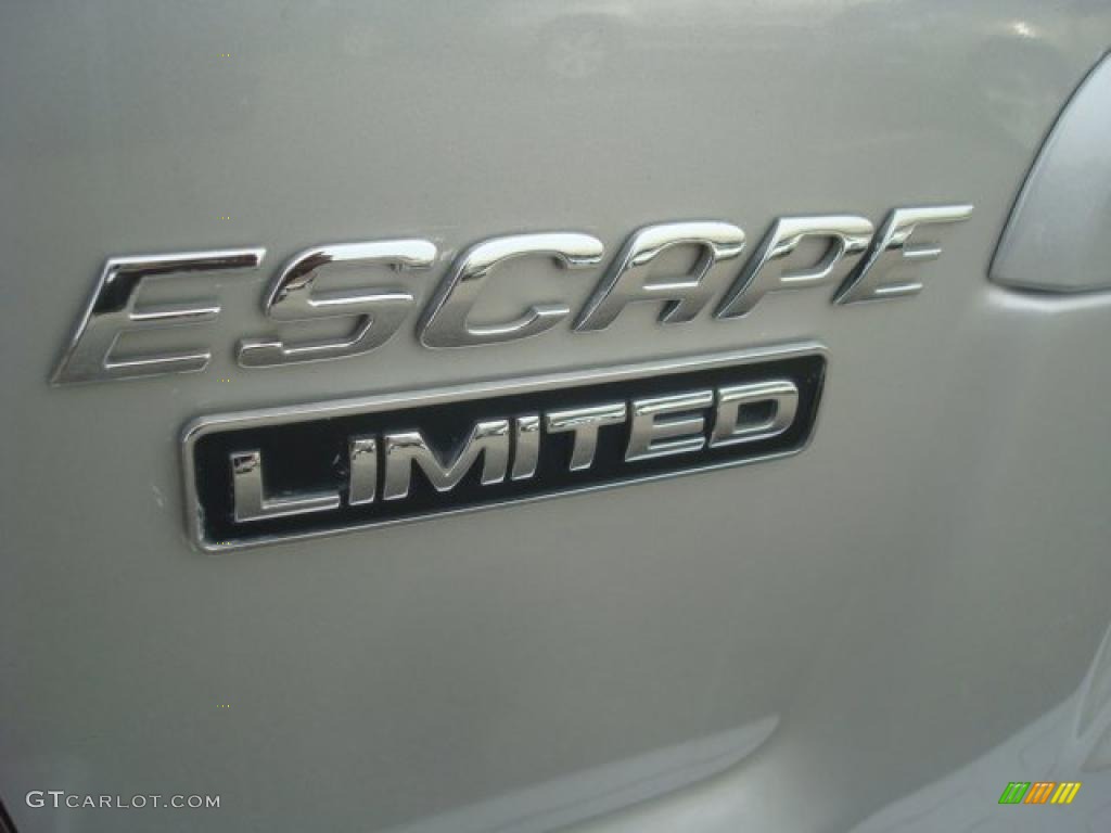 2004 Escape Limited 4WD - Satin Silver Metallic / Ebony Black photo #23