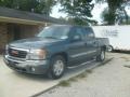 2006 Deep Blue Metallic GMC Sierra 1500 SLT Crew Cab  photo #1