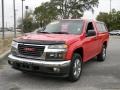 Fire Red 2009 GMC Canyon SLE Regular Cab