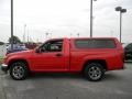 2009 Fire Red GMC Canyon SLE Regular Cab  photo #2