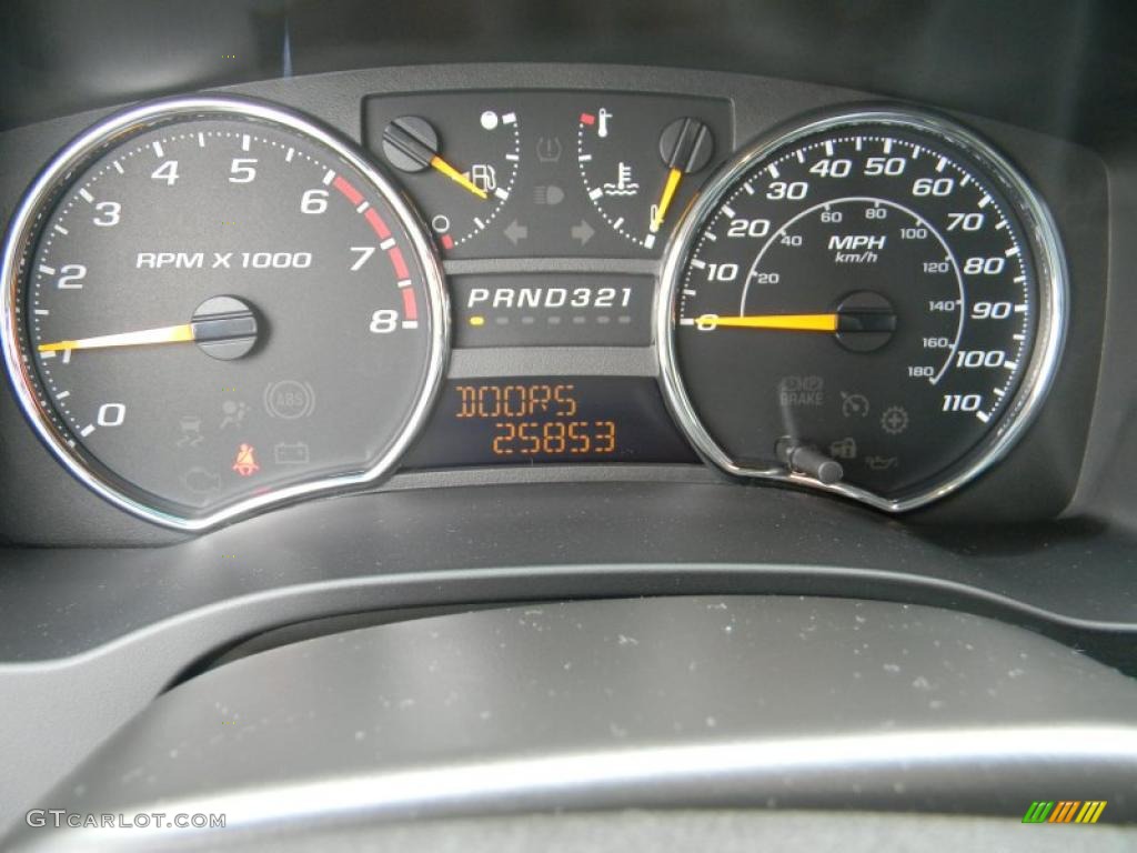 2009 GMC Canyon SLE Regular Cab Gauges Photo #45134098