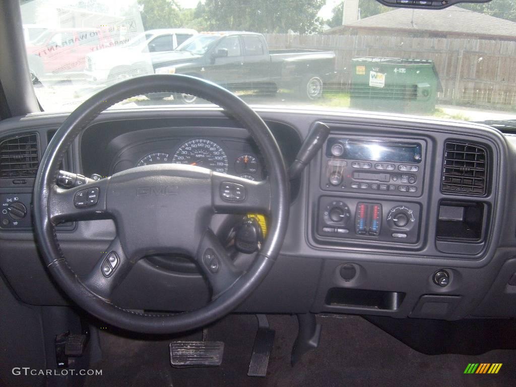 2006 Sierra 1500 SLT Crew Cab - Deep Blue Metallic / Pewter photo #13