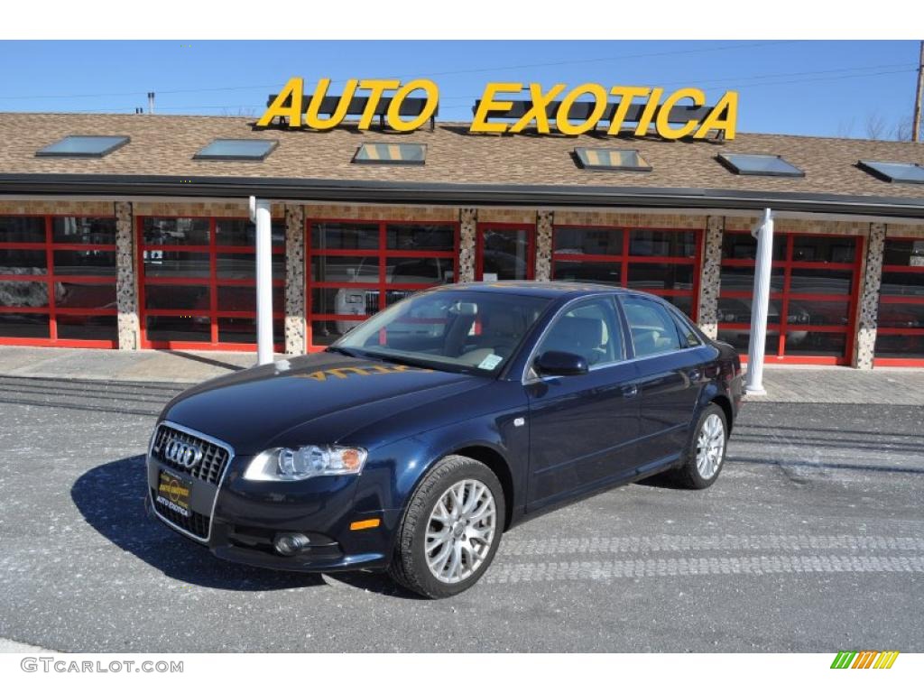 Deep Sea Blue Pearl Effect Audi A4