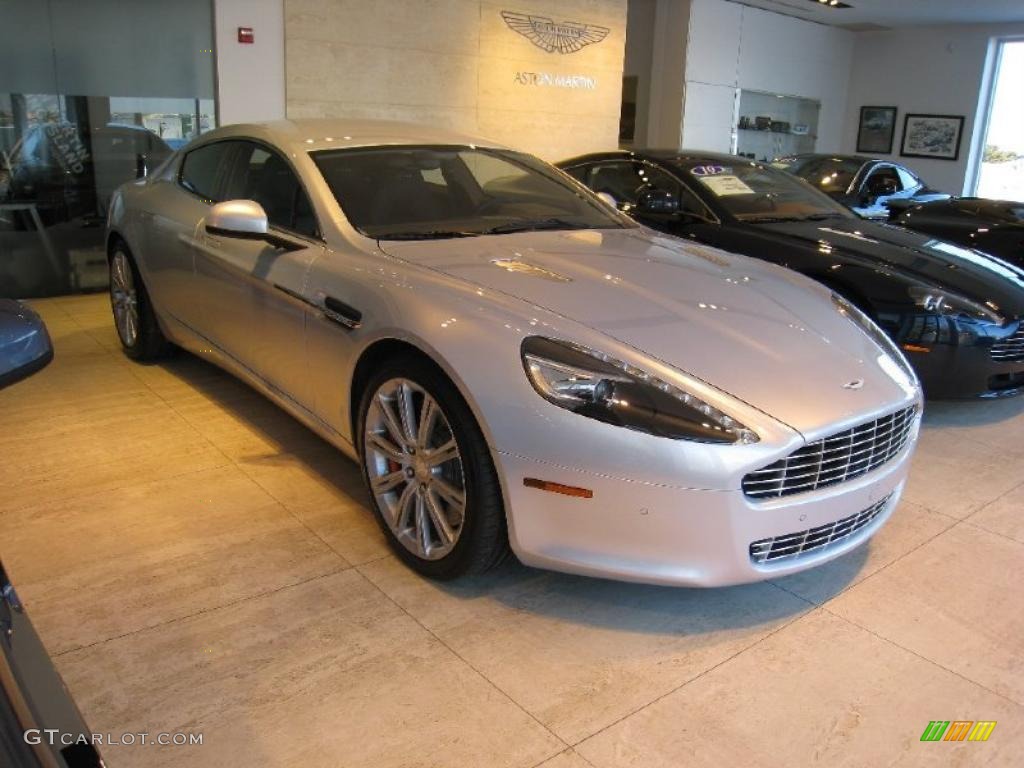 Lightning Silver 2011 Aston Martin Rapide Sedan Exterior Photo #45135967
