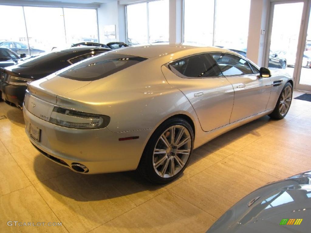 Lightning Silver 2011 Aston Martin Rapide Sedan Exterior Photo #45136029