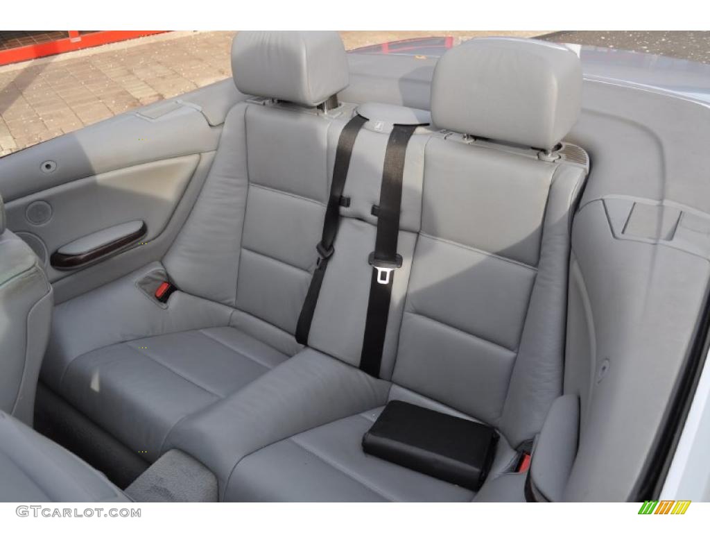Grey Interior 2002 BMW 3 Series 330i Convertible Photo #45136243