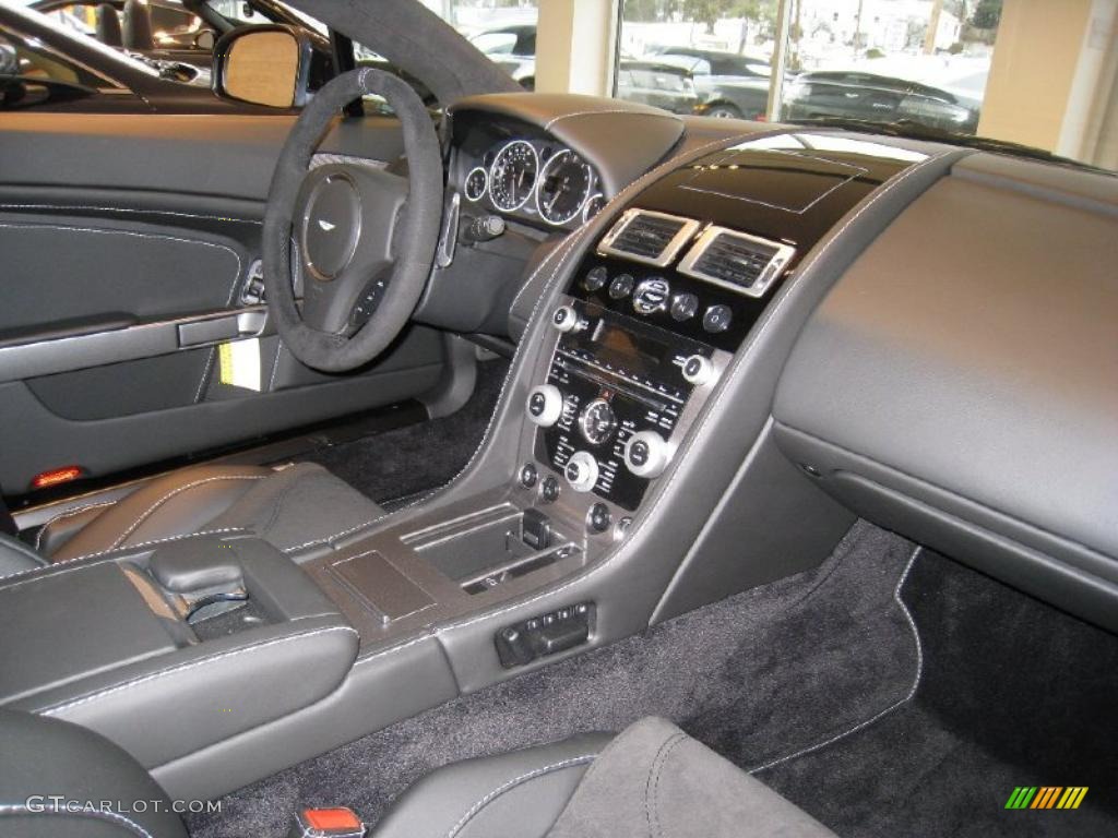 2011 Aston Martin V8 Vantage N420 Coupe Obsidian Black Dashboard Photo #45136247