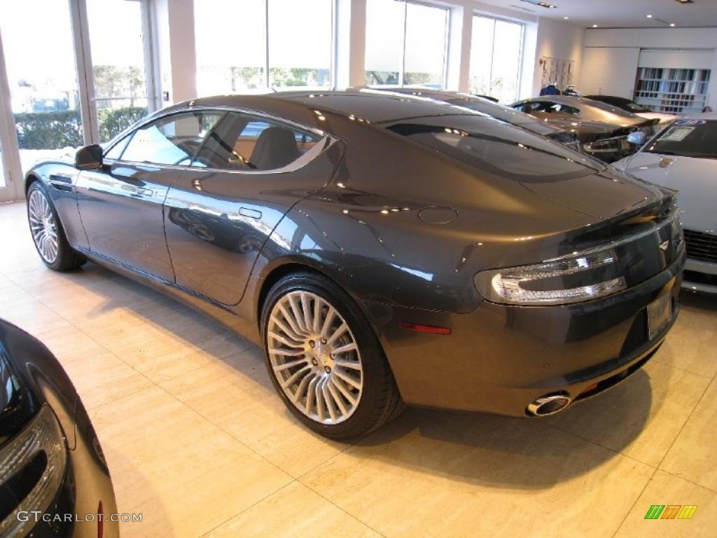 Meteorite Silver 2011 Aston Martin Rapide Sedan Exterior Photo #45136375