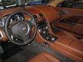 Chestnut Tan 2011 Aston Martin Rapide Sedan Interior Color