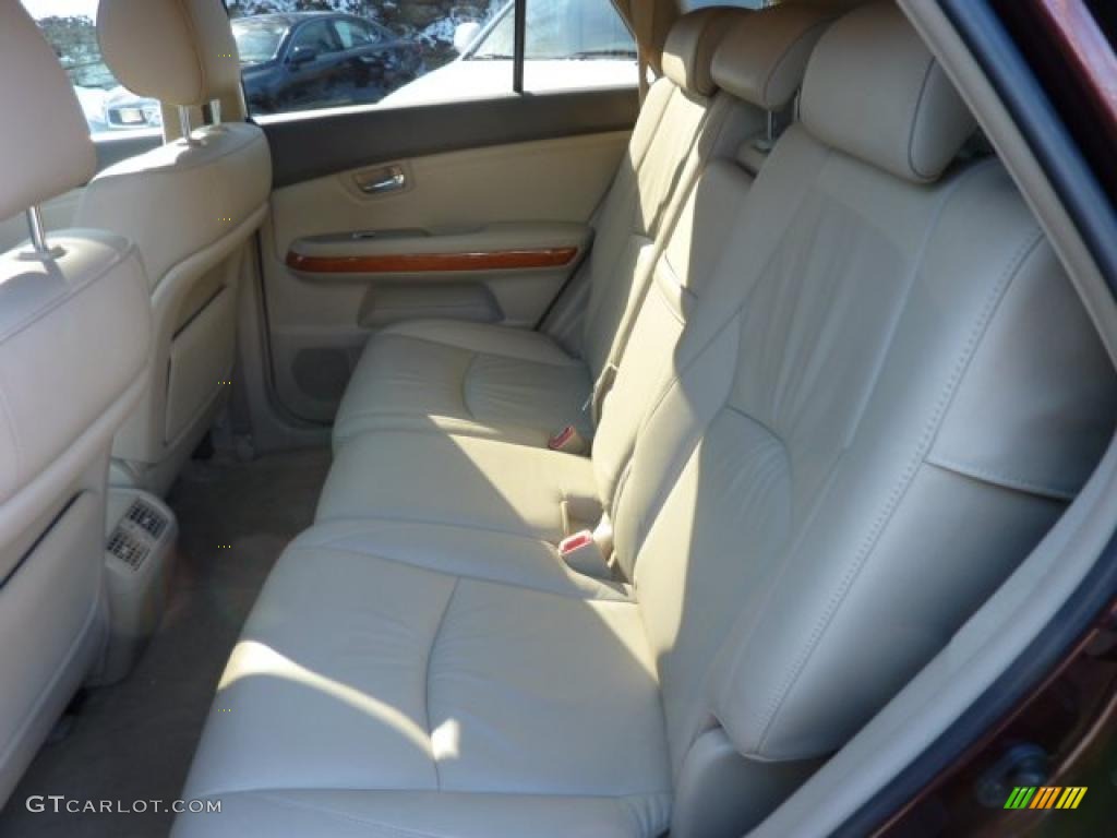 Parchment Interior 2009 Lexus RX 350 AWD Photo #45136455