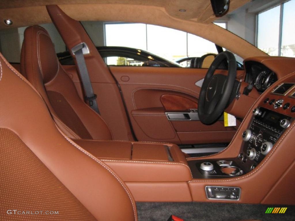 Chestnut Tan Interior 2011 Aston Martin Rapide Sedan Photo #45136508