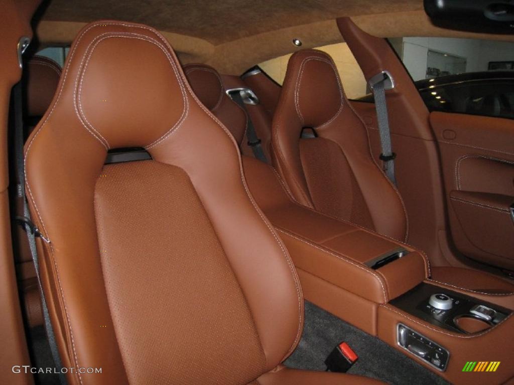 Chestnut Tan Interior 2011 Aston Martin Rapide Sedan Photo #45136526