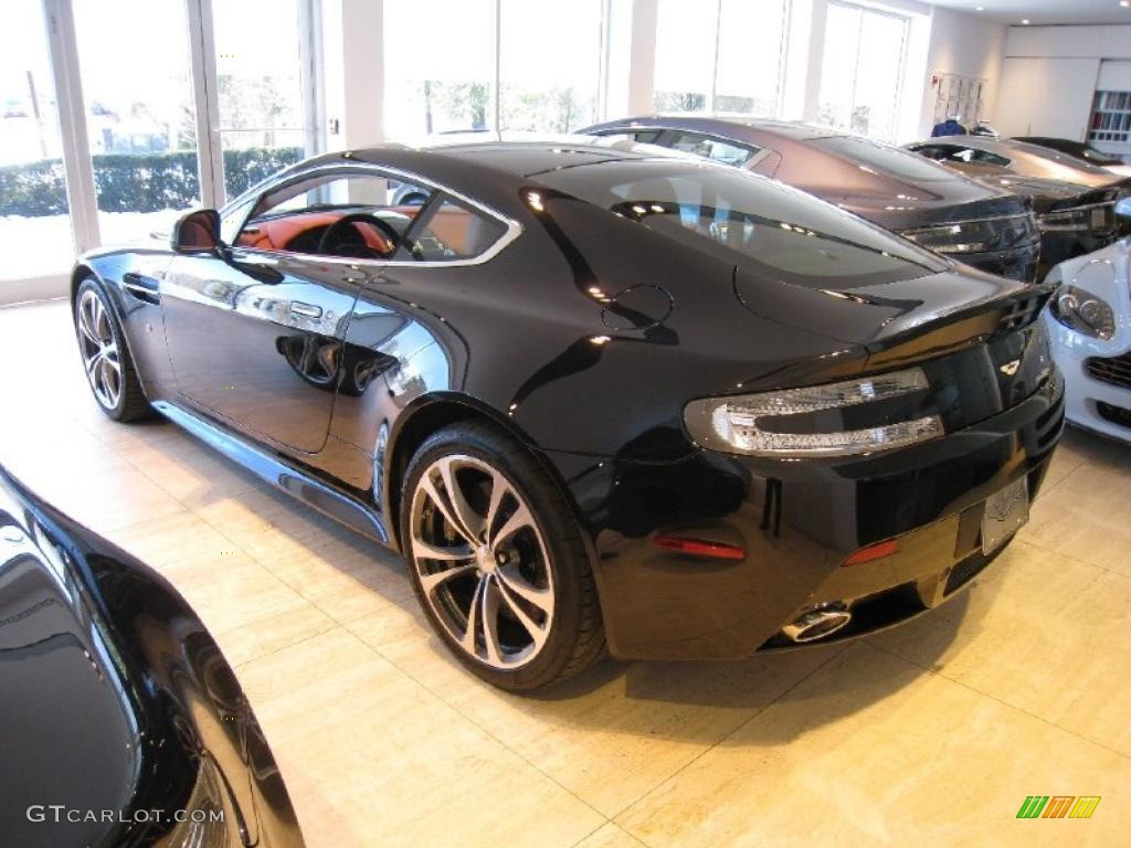 Onyx Black 2011 Aston Martin V12 Vantage Coupe Exterior Photo #45136591